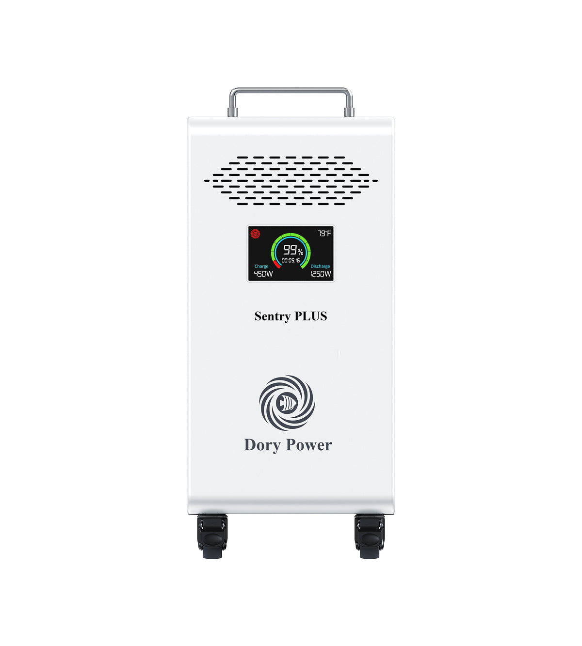 Dory Power Sentry PLUS Portable Solar Generator, 3800Wh LiFePO4 Battery, 120V 2400W AC Output