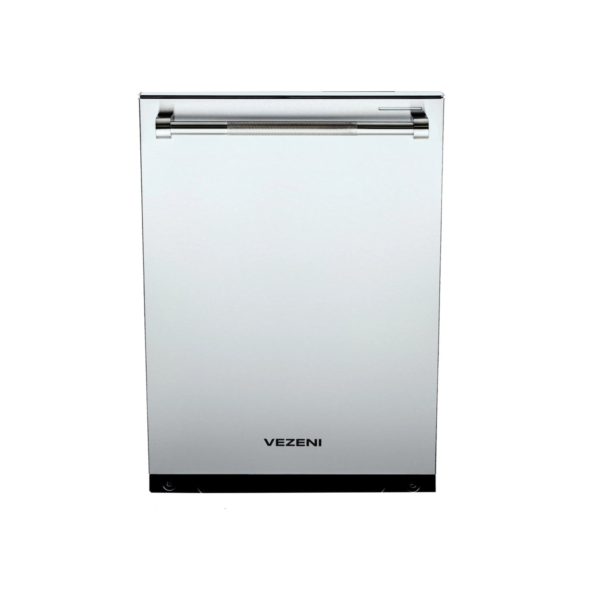 Vezeni 2-rack dishwasher, closed front with top rack handle and front logo