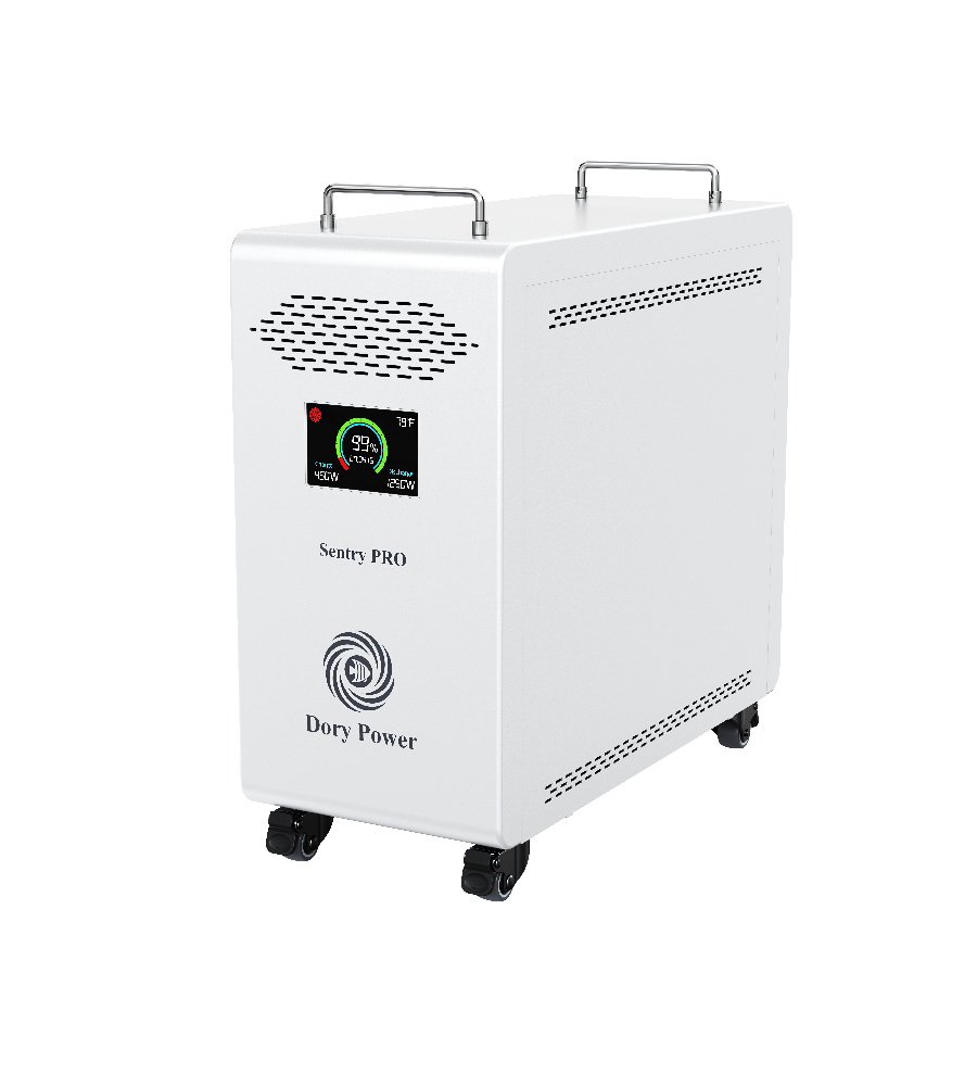 Dory Power Sentry PRO Portable Solar Generator, 5000Wh LiFePO4 Battery, 120V 3600W AC Output