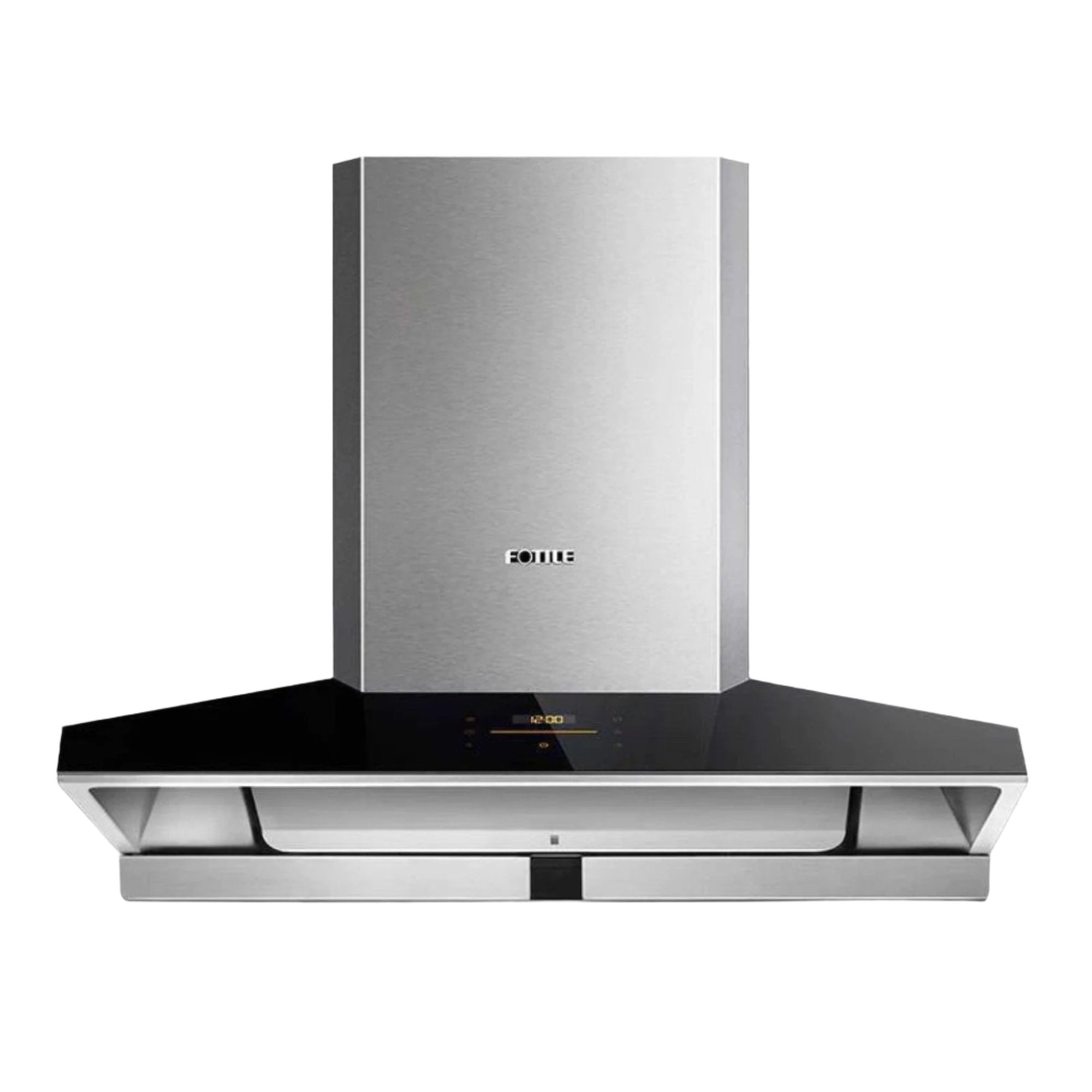 Fotile Perimeter Vent Series 36-Inch 1100 CFM Wall Mount Range Hood with 2 LED light and Touchscreen in Stainless Steel (EMG9030)