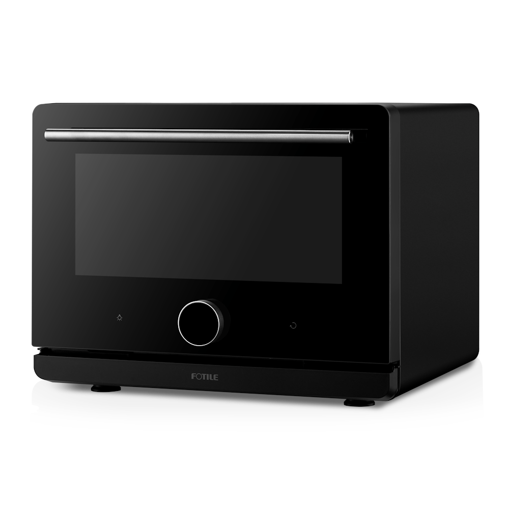 Fotile ChefCubii Countertop Combi-Steam Oven with Convection Bake, Air Fry, and Dehydrate, 1.1 Cu. Ft. Capacity with 50 Preset Menus in Black (HYZK32-E3-B)