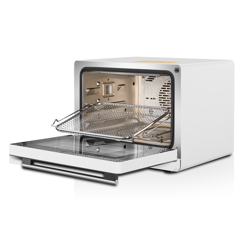 Fotile ChefCubii Countertop Combi-Steam Oven with Convection Bake, Air Fry, and Dehydrate, 1.1 Cu. Ft. Capacity with 50 Preset Menus in White (HYZK32-E3)