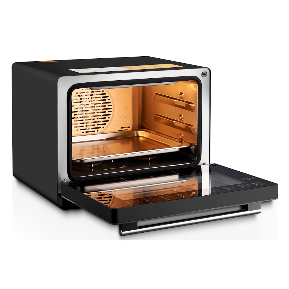 Fotile ChefCubii Countertop Combi-Steam Oven with Convection Bake, Air Fry, and Dehydrate, 1.1 Cu. Ft. Capacity with 50 Preset Menus in Black (HYZK32-E3-B)