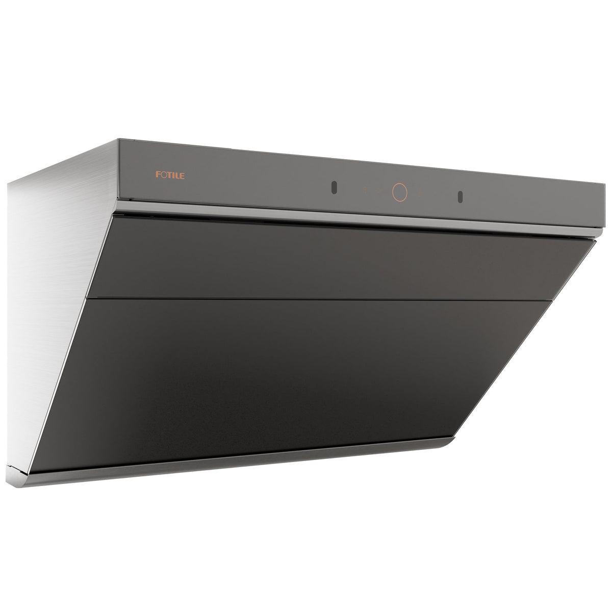 Fotile 30-Inch Prestige Performance Inclined Vent Under-Cabinet / Wall-Mount Range Hood with Dual DC Motors, 1100 Max EQUIV. CFM, Motion Activation, and Sync Connect in Moonshadow (JQG7507-Y)
