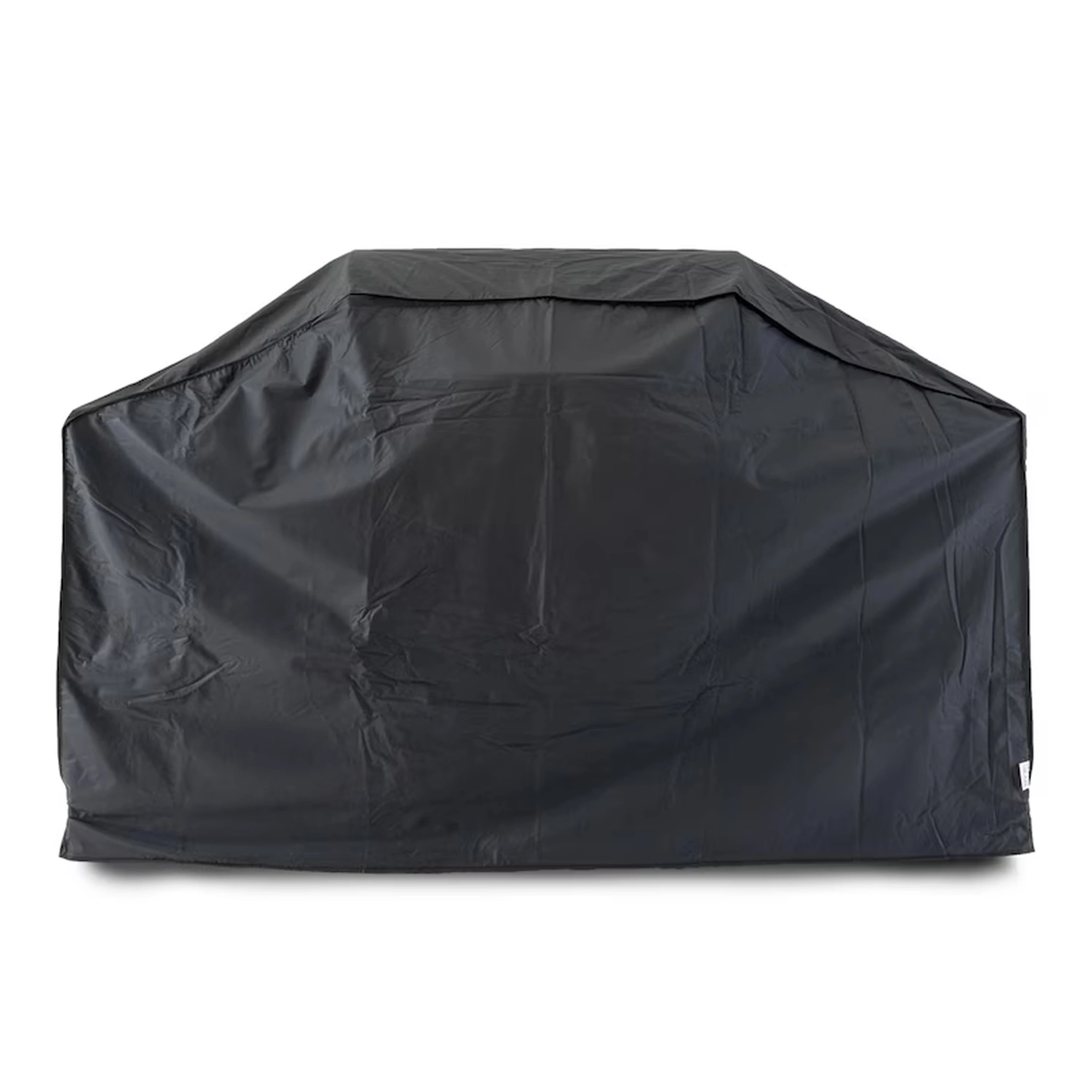 Dark charcoal 6 ft island gas grill cover for 4-burner, fitted protective cover