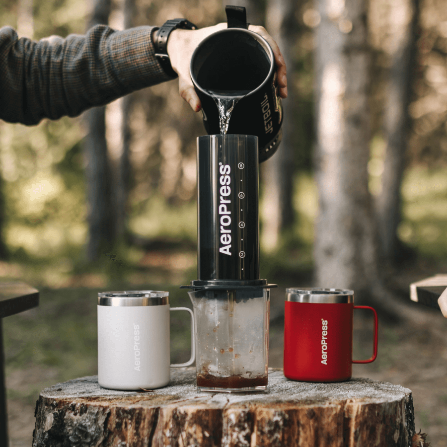 AeroPress Original XL Coffee Maker & XL Stainless Steel Filter Bundle, 3-in-1 Brewing (XLXLMF1)