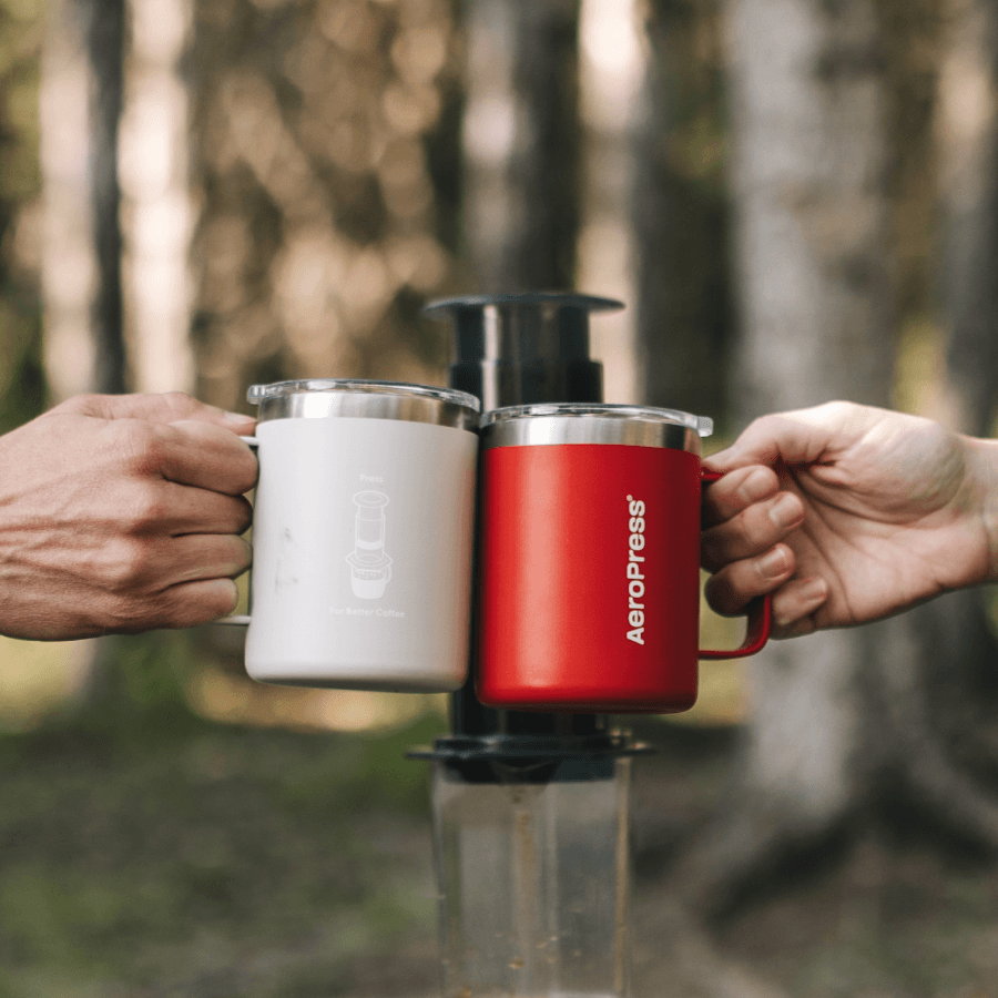 AeroPress Original XL Coffee Maker & XL Stainless Steel Filter Bundle, 3-in-1 Brewing (XLXLMF1)