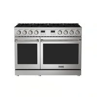 Thor Kitchen 48-Inch Propane Gas Range with 6.8 Cu. Ft. Convection Oven in Stainless Steel (ARG48LP)