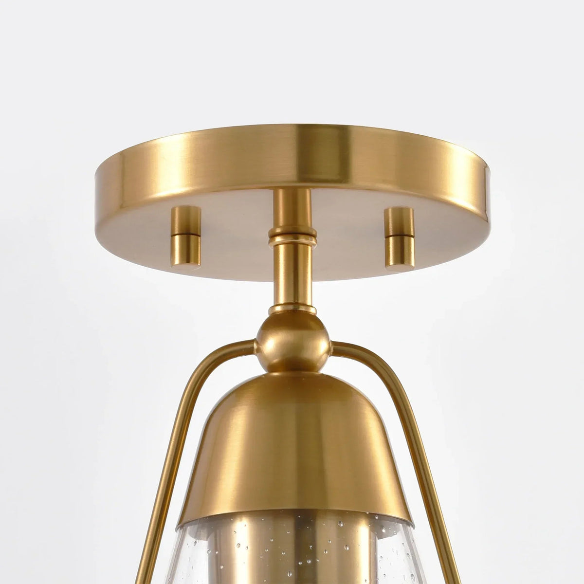 Parrot Uncle 7-Inch Walker 1-Light Semi-Flush Mount Ceiling Light (C3007)