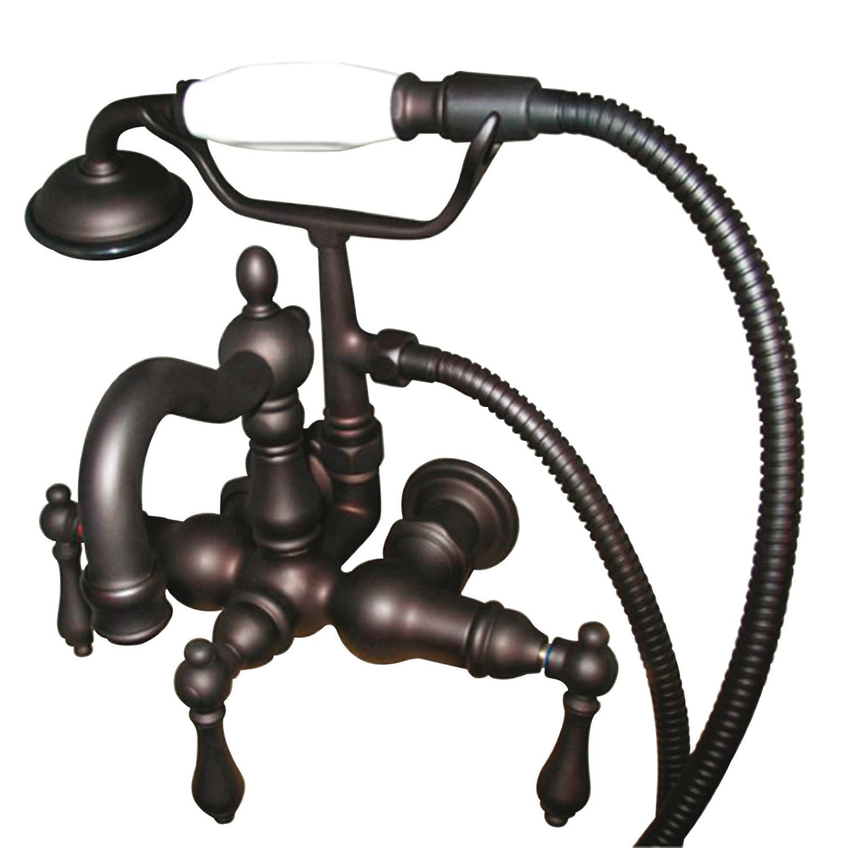Vintage 3-3/8-Inch Wall Mount Tub Faucet in Oil Rubbed Bronze