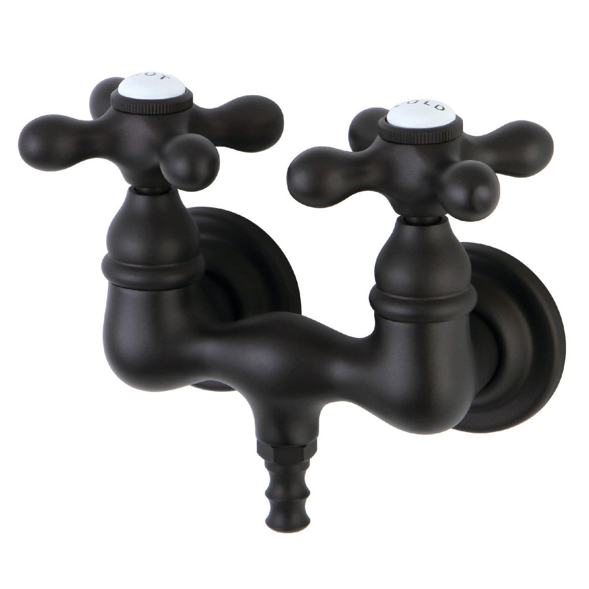Vintage 3-3/8-Inch Wall Mount Tub Faucet in Oil Rubbed Bronze