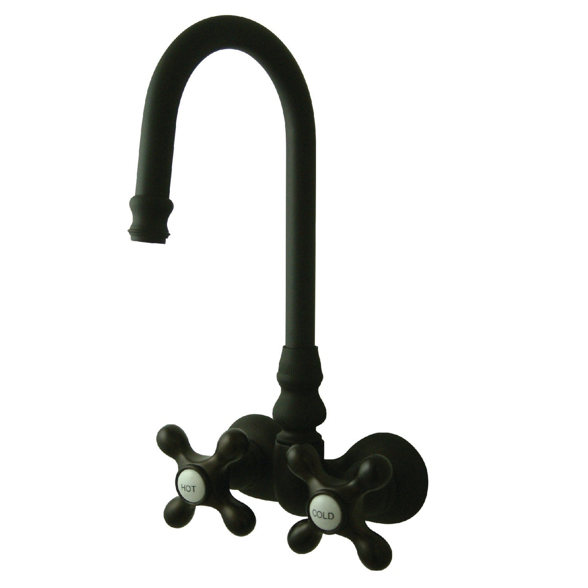 Vintage 3-3/8-Inch Wall Mount Tub Faucet in Oil Rubbed Bronze