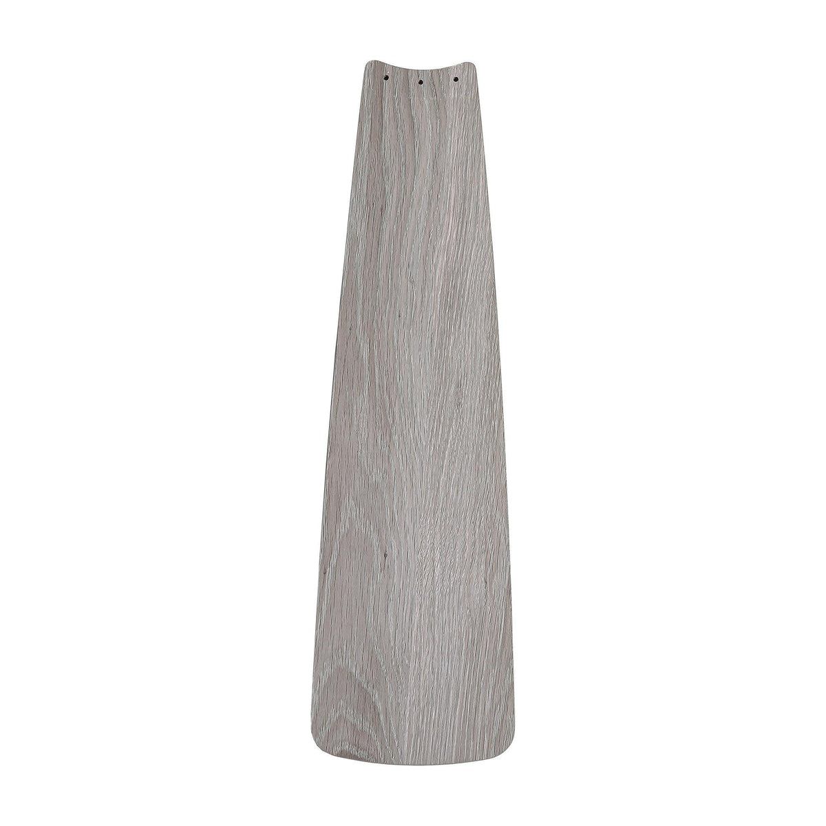 Ceiling fan blade (wood-look) in light gray, single long blade