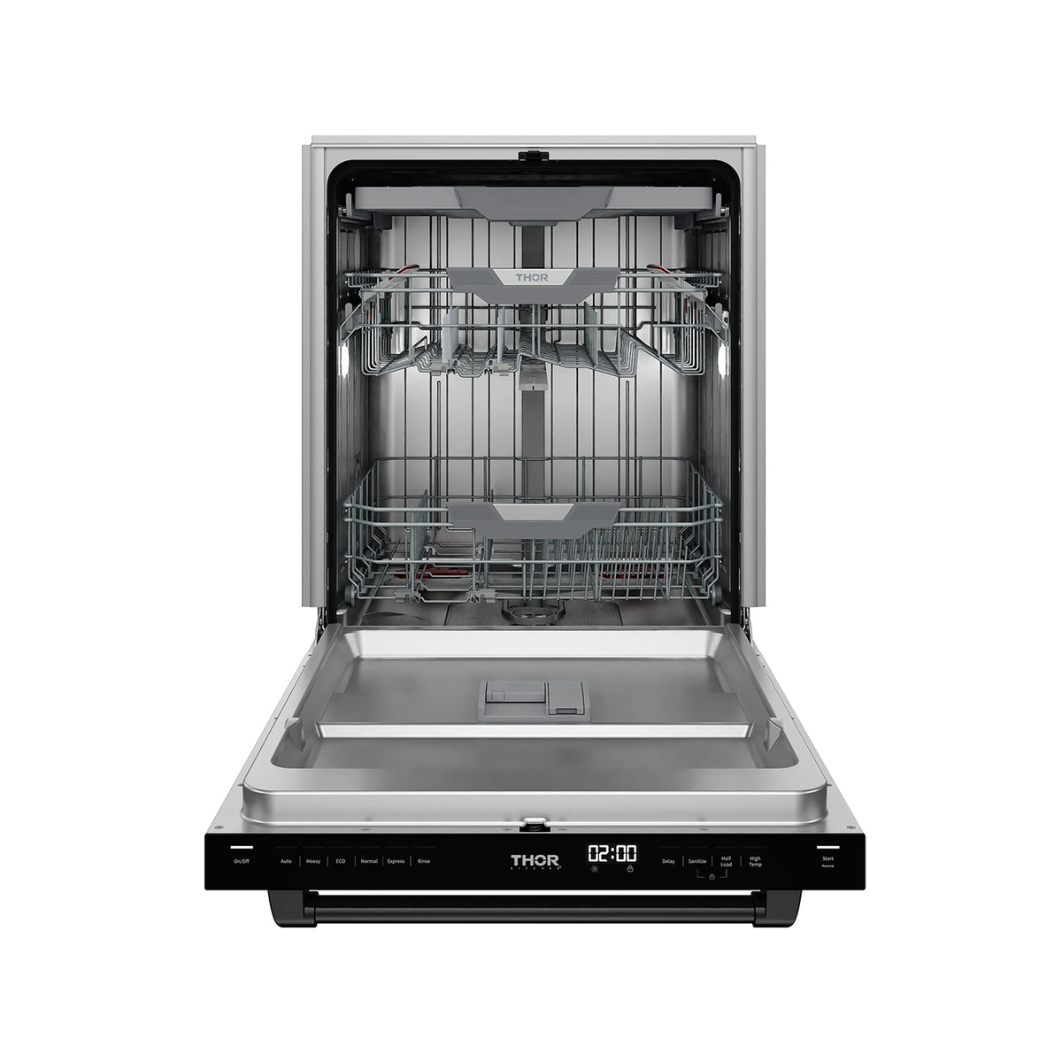 Gordon Ramsay by Thor Kitchen 24-Inch Dishwasher in White with Black Trim (DW24X8BAW-BLK)