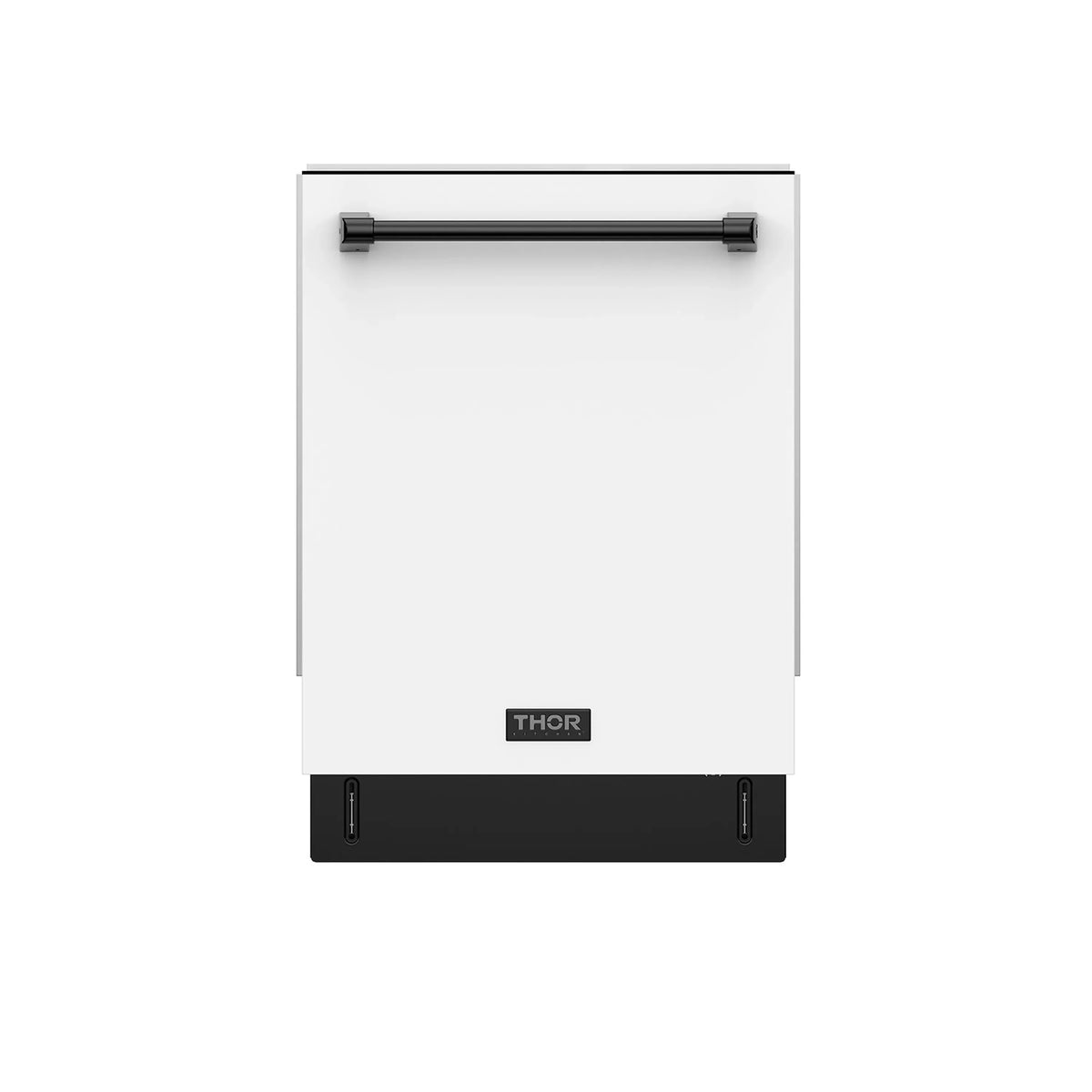 Gordon Ramsay by Thor Kitchen 24-Inch Dishwasher in White with Black Trim (DW24X8BAW-BLK)