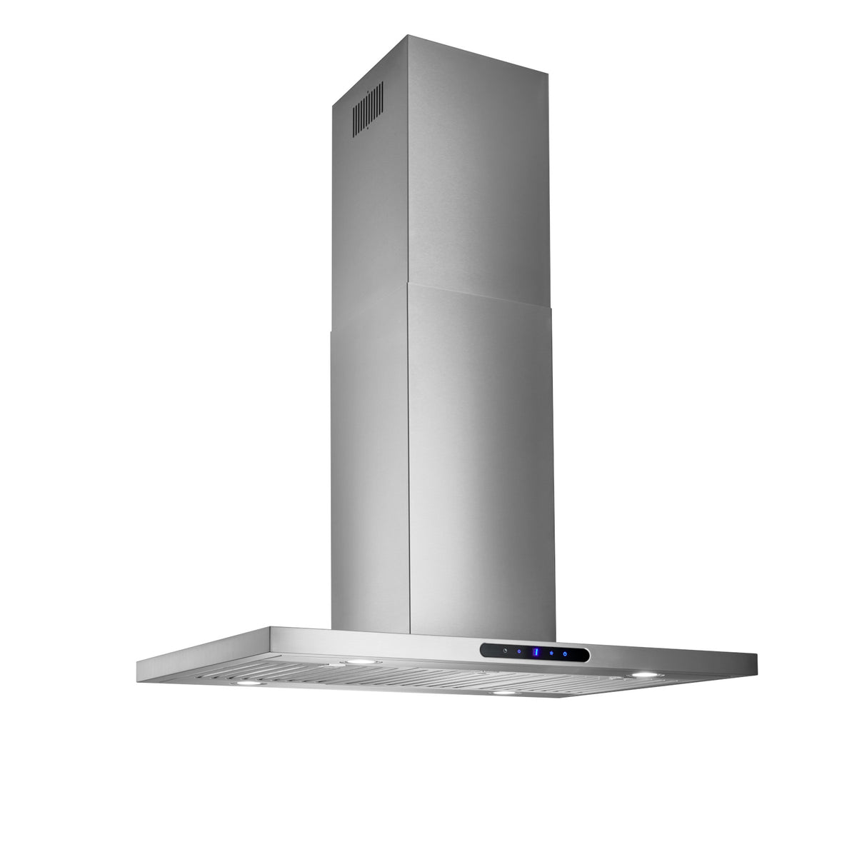 Broan-NuTone Elite 36-Inch 640 CFM T-Style Island Mount Chimney Range Hood in Stainless Steel (EIT1366SS)