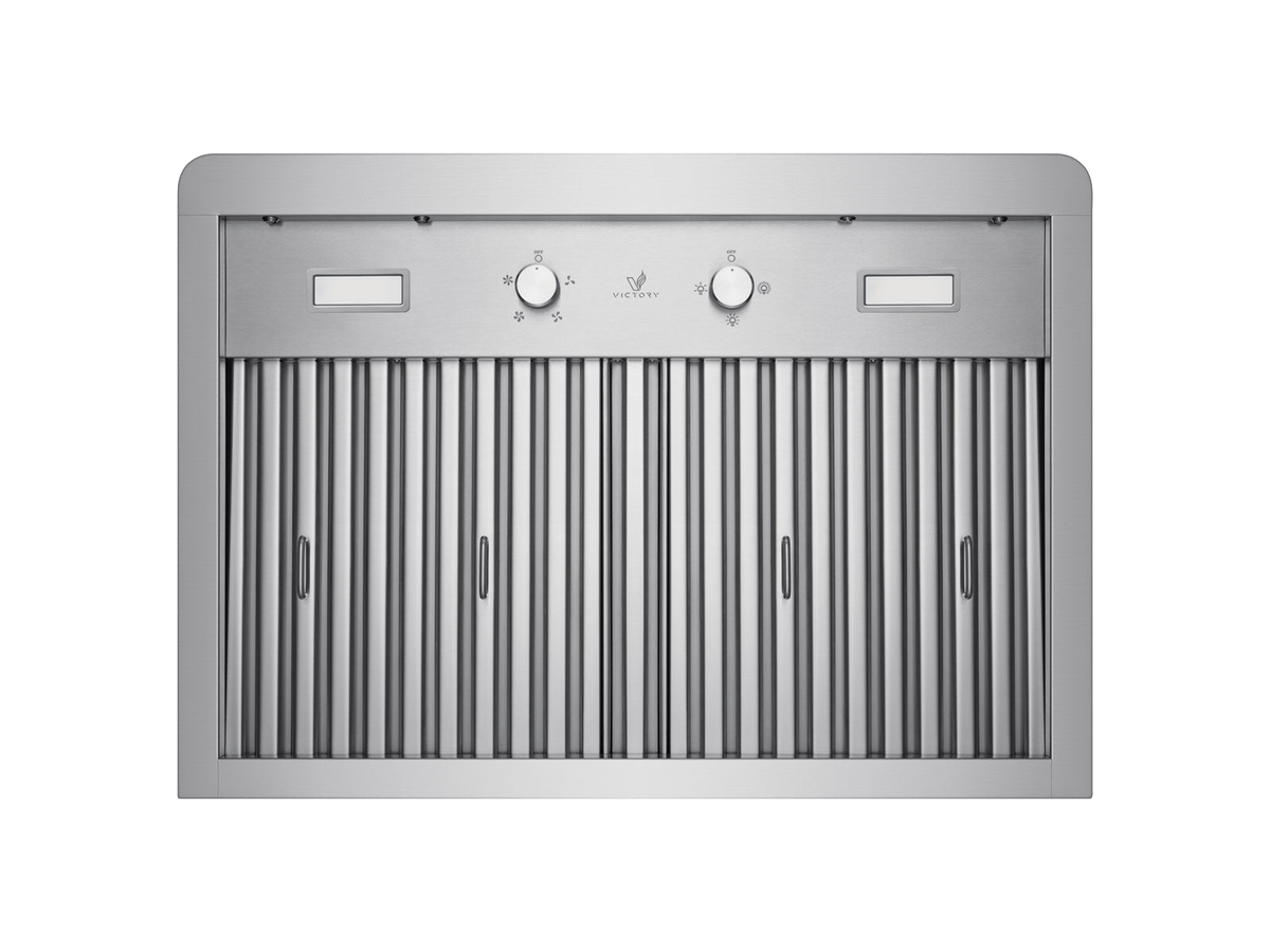Victory Elegant 36-inch wall mounted range hood with 450 CFM remote blower (Elegant-36-RB)