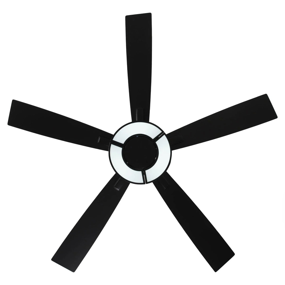 Parrot Uncle 52-Inch Vendome Industrial DC Motor Downrod Mount Reversible Ceiling Fan with Lighting and Remote Control (F6366CH110V)