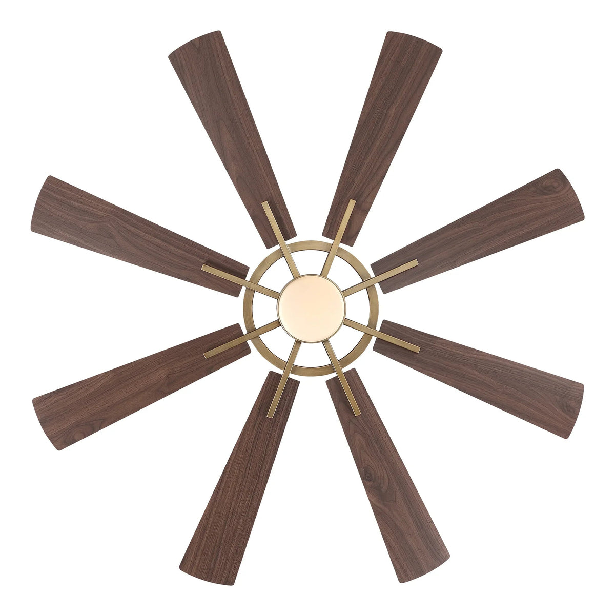 Parrot Uncle 60-Inch Oretha Windmill DC Ceiling Fan with LED Lighting