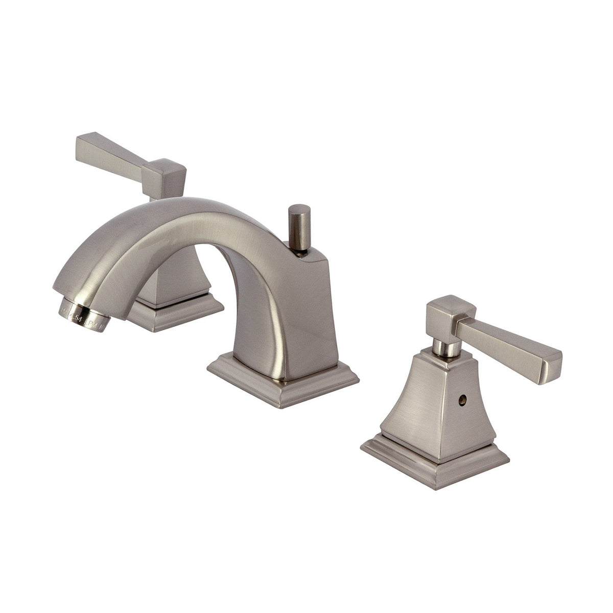 Concord Widespread Bathroom Faucet with Pop-Up Drain in Brushed Nickel