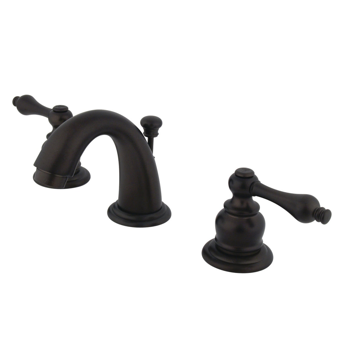 English Country Widespread Bathroom Faucet with Pop-Up Drain in Oil Rubbed Bronze