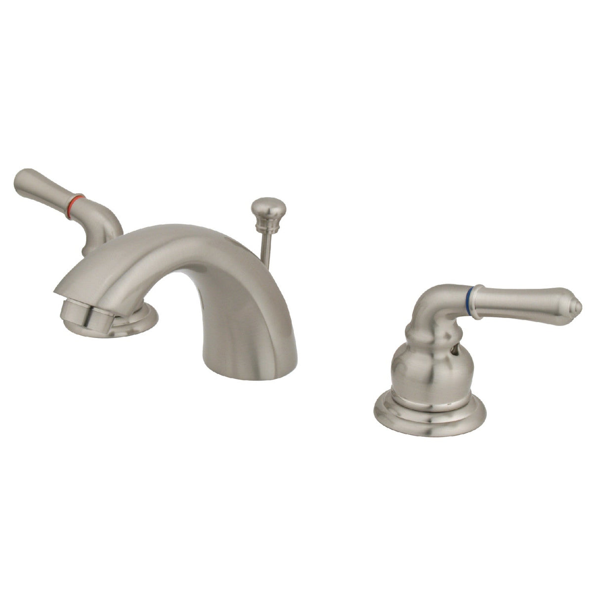 Magellan Mini-Widespread Bathroom Faucet with Pop-Up Drain in Brushed Nickel