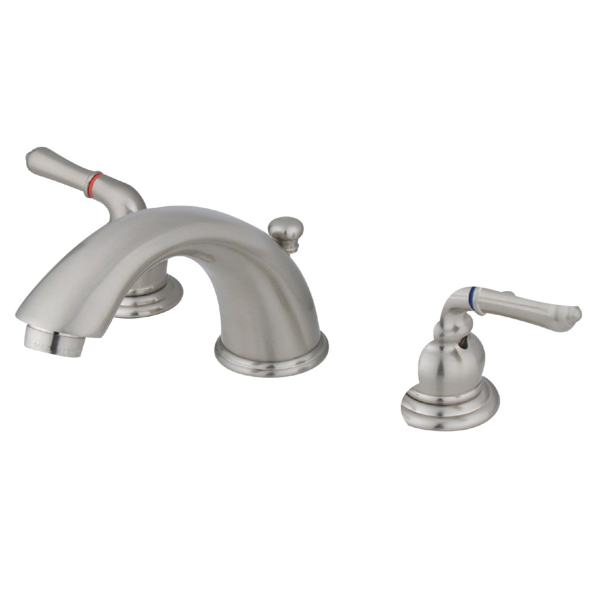 Magellan Widespread Bathroom Faucet with Pop-Up Drain in Brushed Nickel