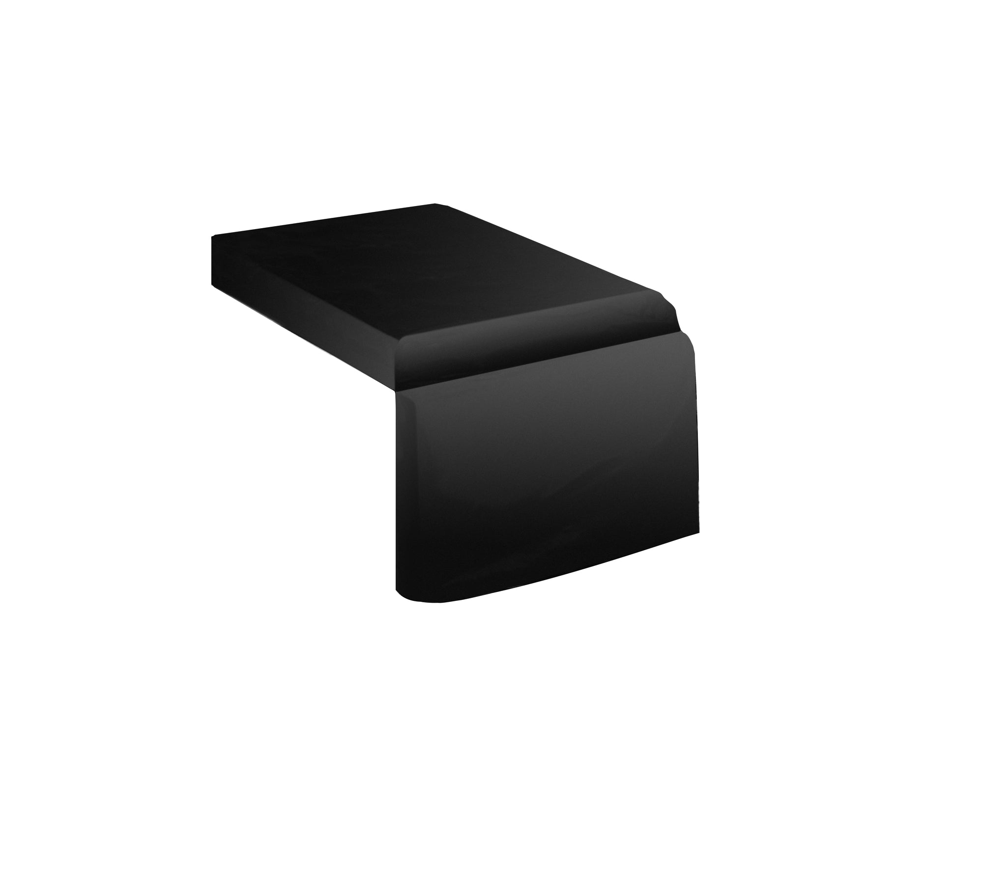 TrueFlame double side burner cover, matte black rectangular protective cover