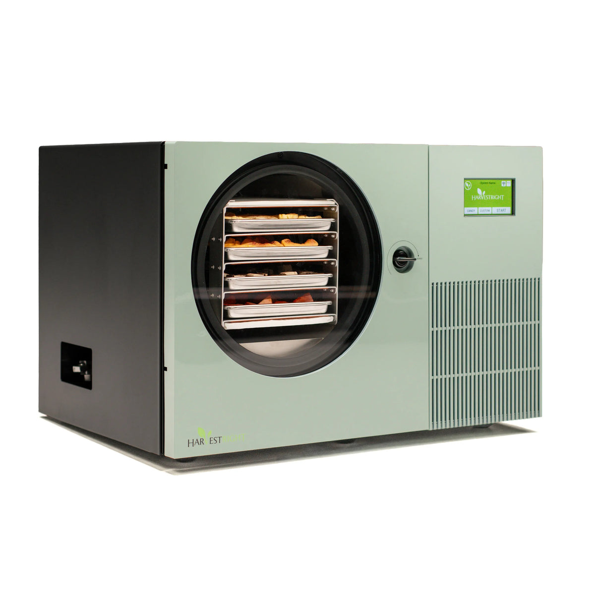 Harvest Right Countertop 360 Freeze Dryer, 4 Tray & Mylar Starter Kit in Sage Green (HRFDCGR-PP)