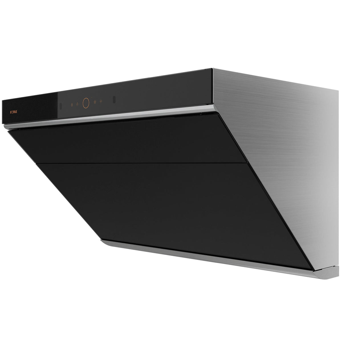 Fotile 30-Inch Prestige Performance Inclined Vent Under-Cabinet / Wall-Mount Range Hood with Dual DC Motors, 1100 Max EQUIV. CFM, Motion Activation, and Sync Connect in Black (JQG7507)