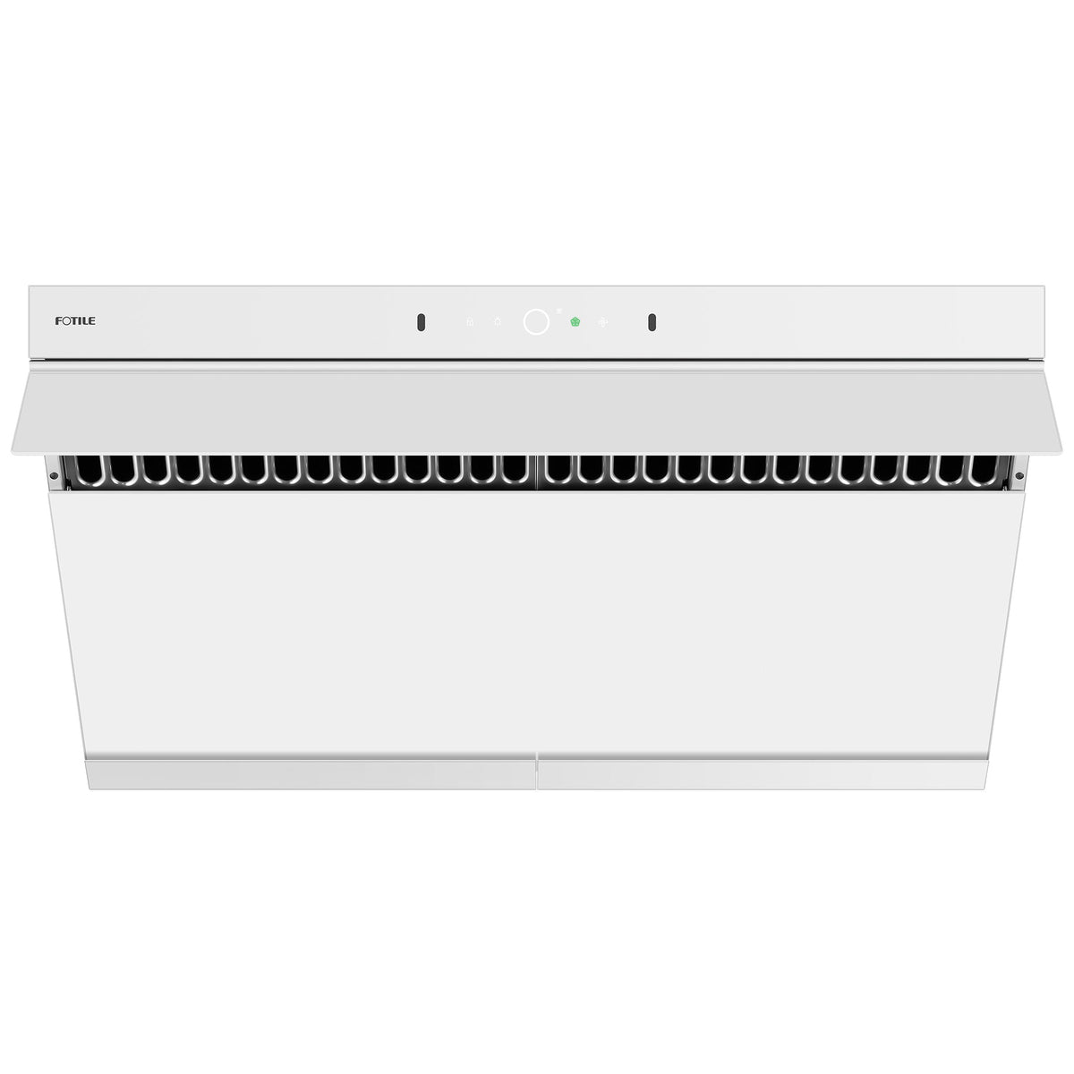Fotile 36-Inch Prestige Performance Inclined Vent Under-Cabinet / Wall-Mount Range Hood with Dual DC Motors, 1100 Max EQUIV. CFM, Motion Activation in White (JQG9007-W)