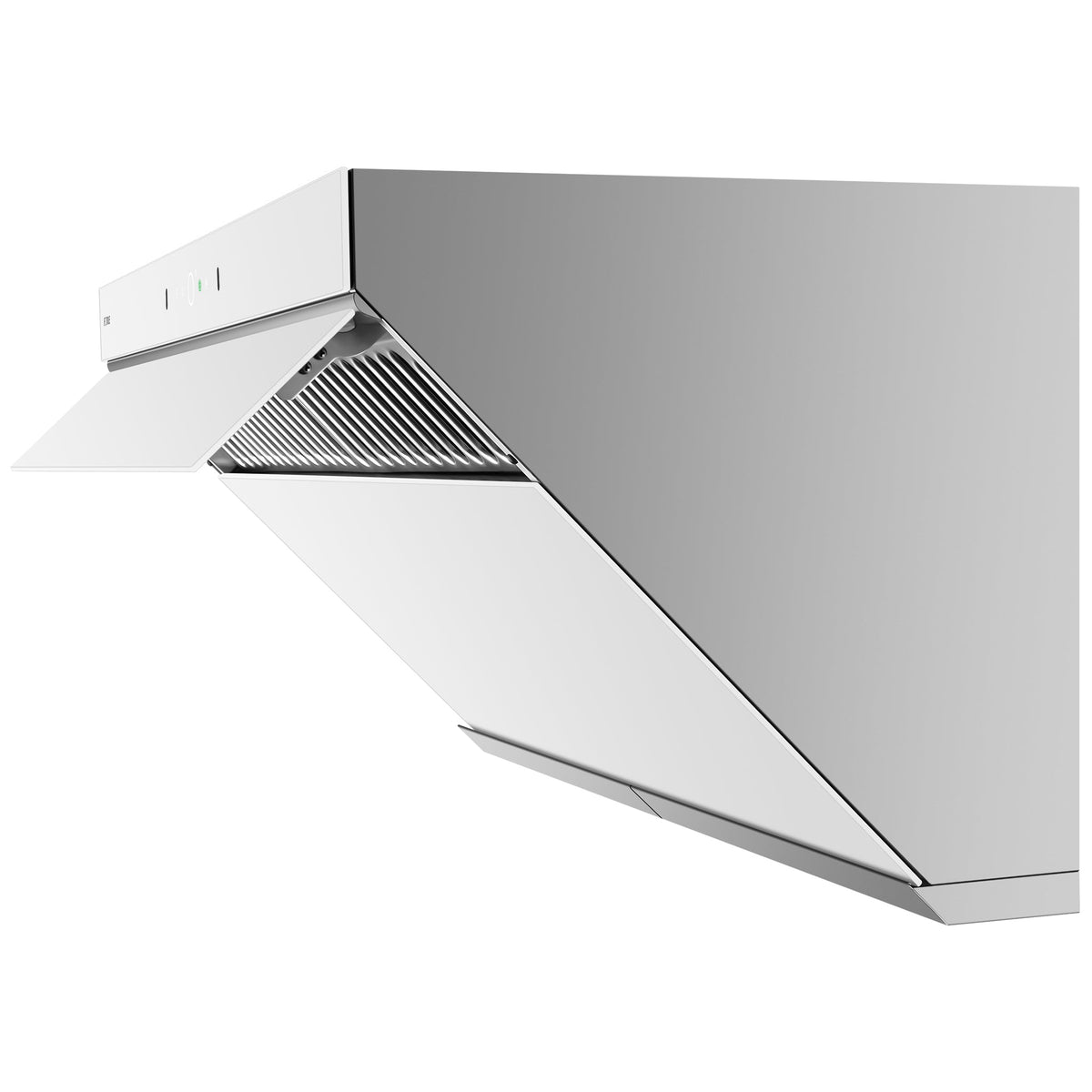 Fotile 36-Inch Prestige Performance Inclined Vent Under-Cabinet / Wall-Mount Range Hood with Dual DC Motors, 1100 Max EQUIV. CFM, Motion Activation in White (JQG9007-W)