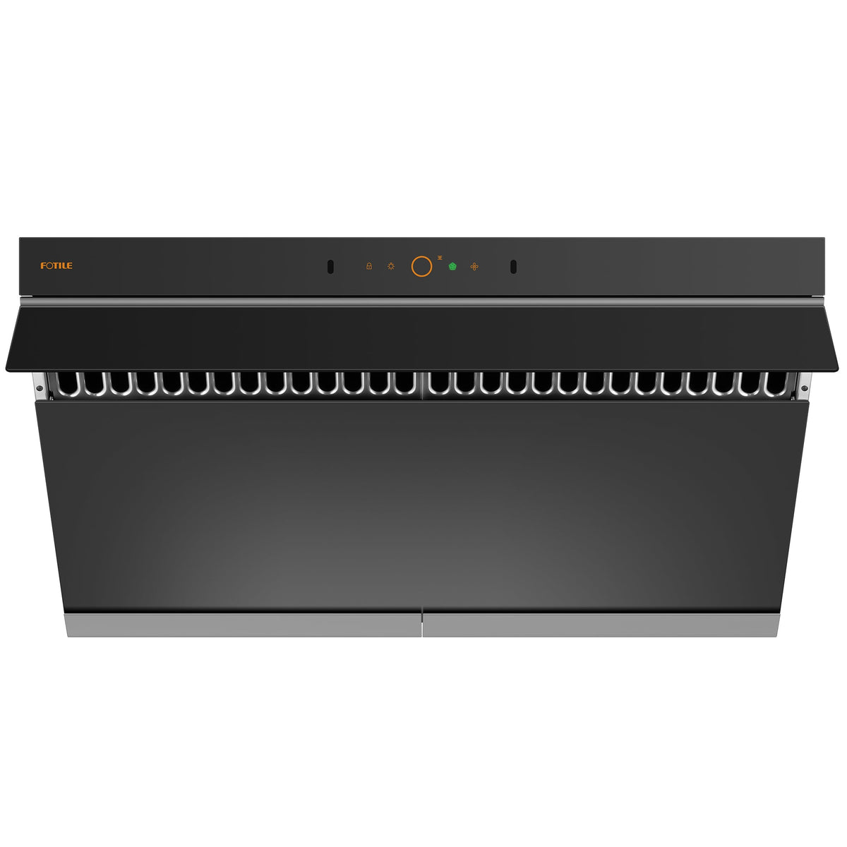Fotile 36-Inch Prestige Performance Inclined Vent Under-Cabinet / Wall-Mount Range Hood with Dual DC Motors, 1100 Max EQUIV. CFM, Motion Activation, and Sync Connect in Moonshadow (JQG9007-Y)