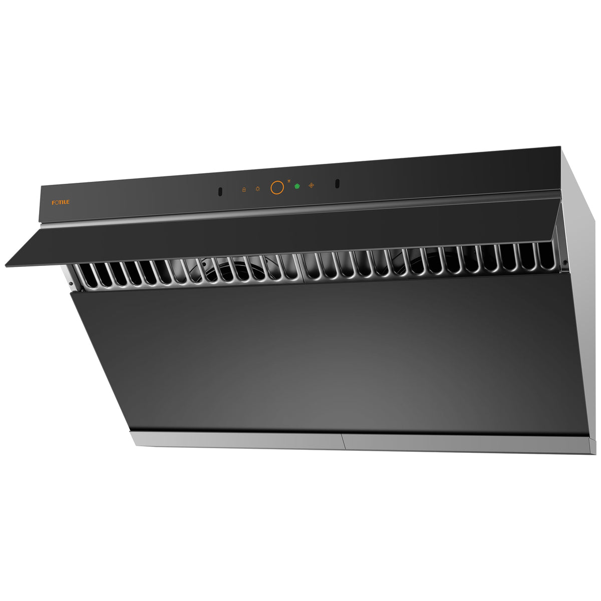 Fotile 36-Inch Prestige Performance Inclined Vent Under-Cabinet / Wall-Mount Range Hood with Dual DC Motors, 1100 Max EQUIV. CFM, Motion Activation, and Sync Connect in Moonshadow (JQG9007-Y)