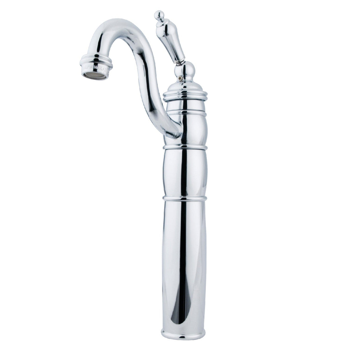 Heritage Single-Handle Vessel Sink Faucet in Polished Chrome