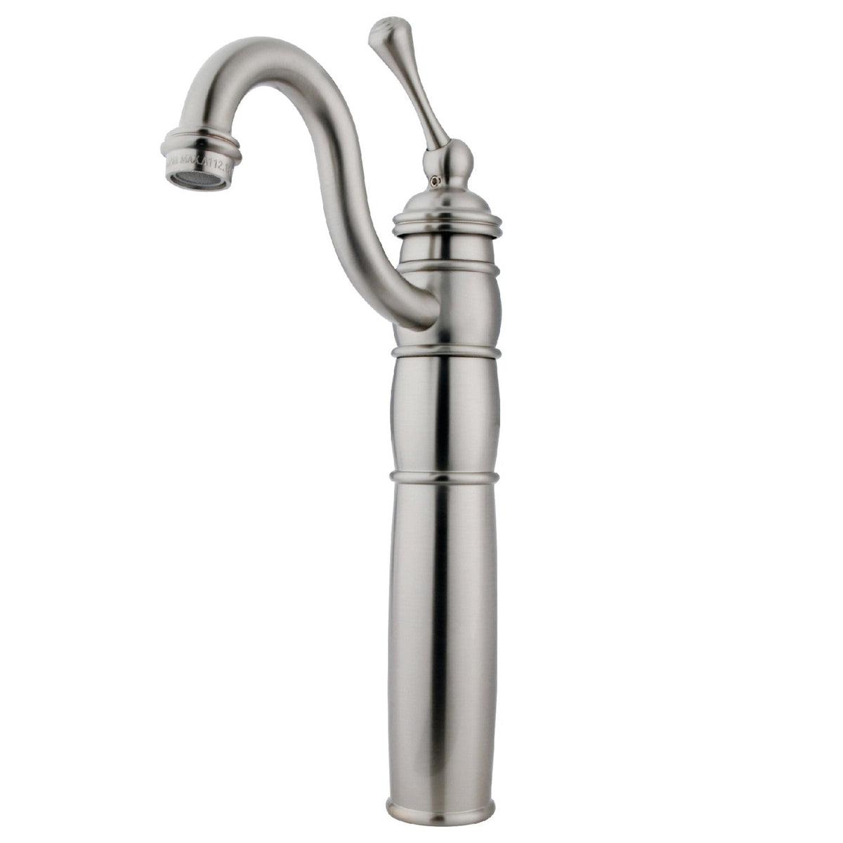 Heritage Single-Handle Vessel Sink Faucet in Brushed Nickel