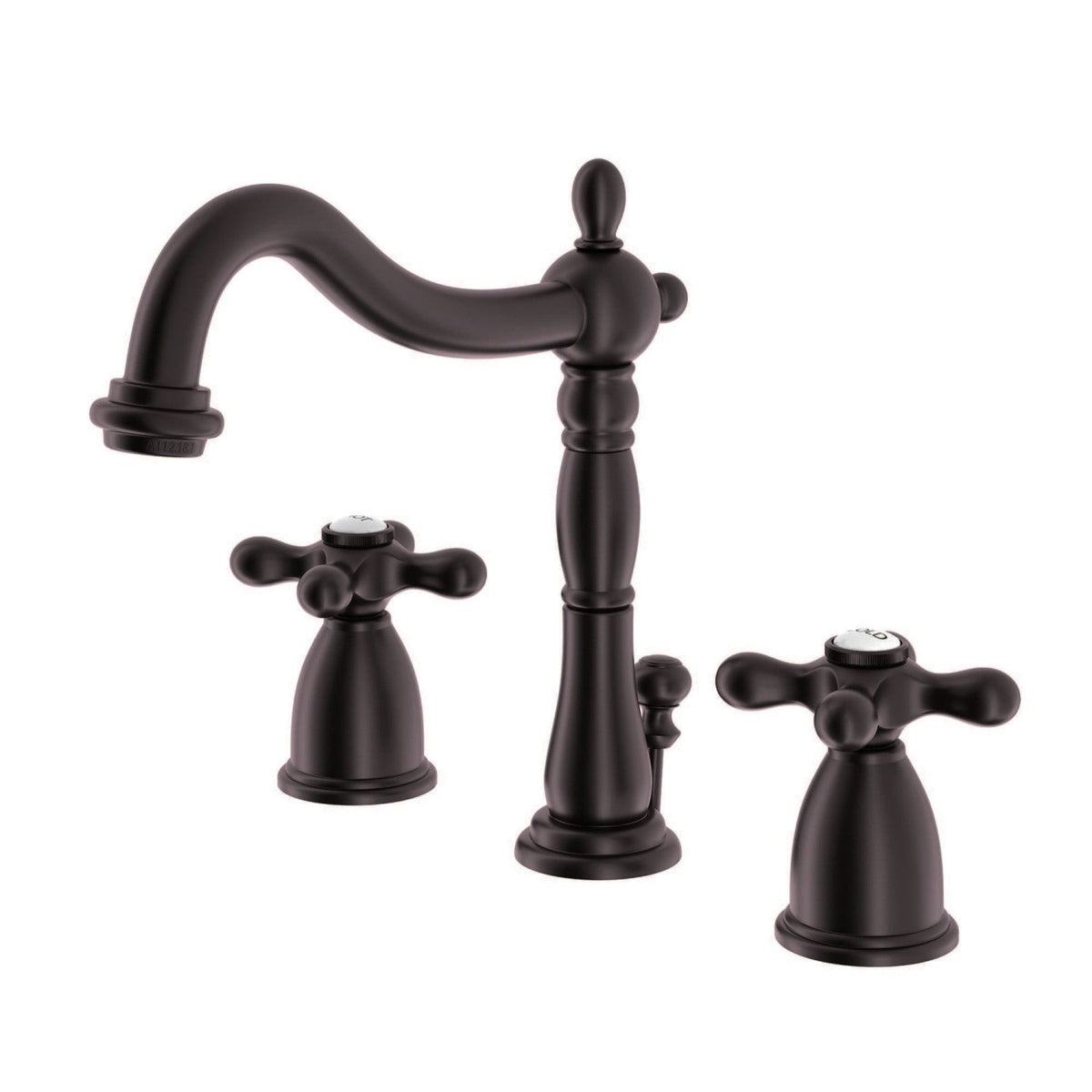 Heritage Widespread Bathroom Faucet with Pop-Up Drain in Oil Rubbed Bronze