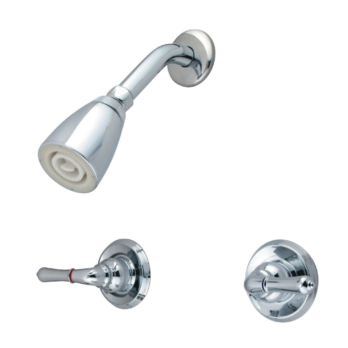 Magellan Double-Handle Shower Faucet in Polished Chrome