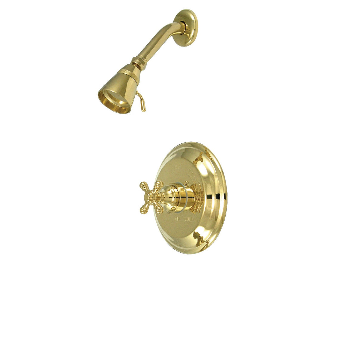 Metropolitan Single-Handle Pressure Balanced Shower Faucet in Polished Brass