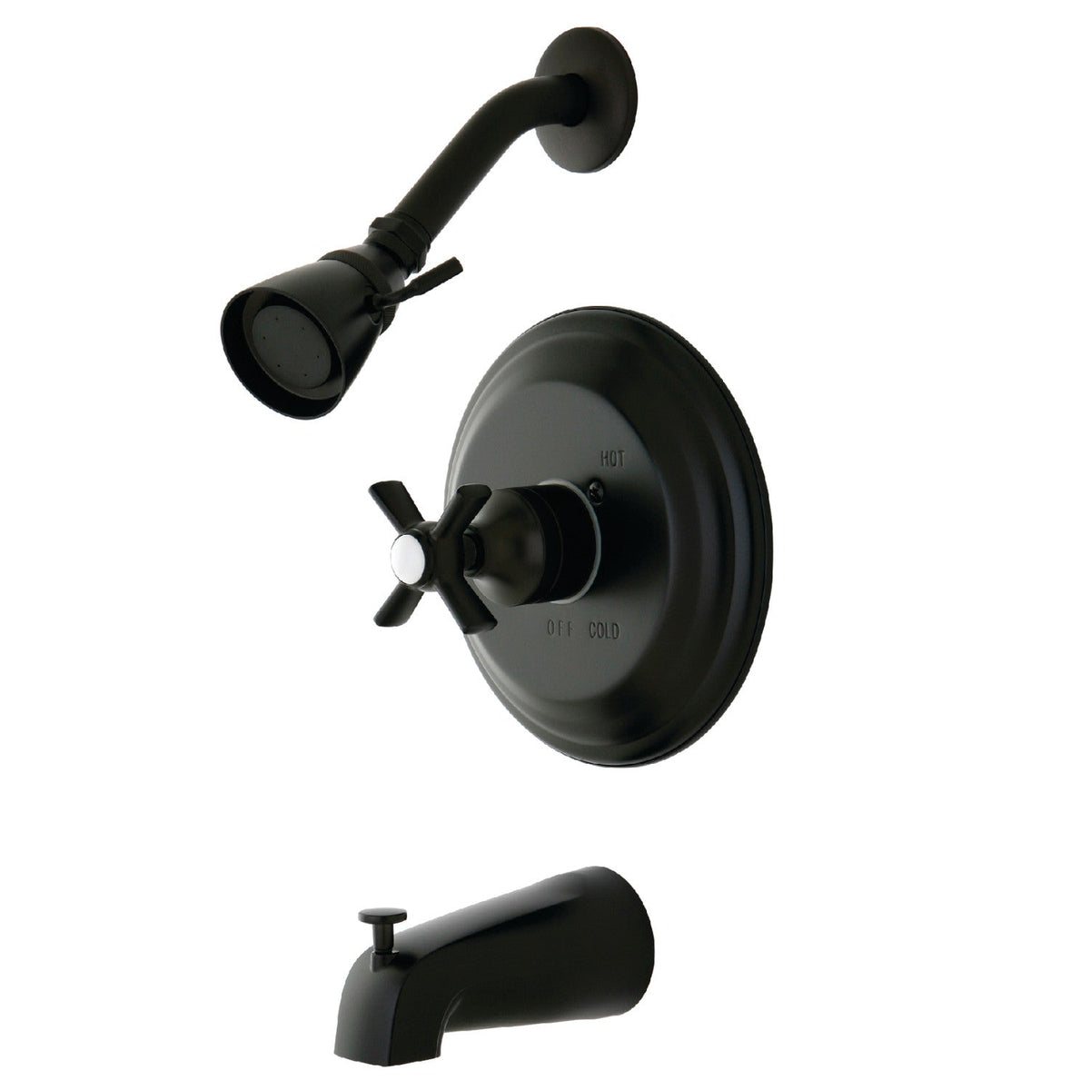Millennium Single-Handle Pressure Balanced Tub and Shower Faucet in Oil Rubbed Bronze