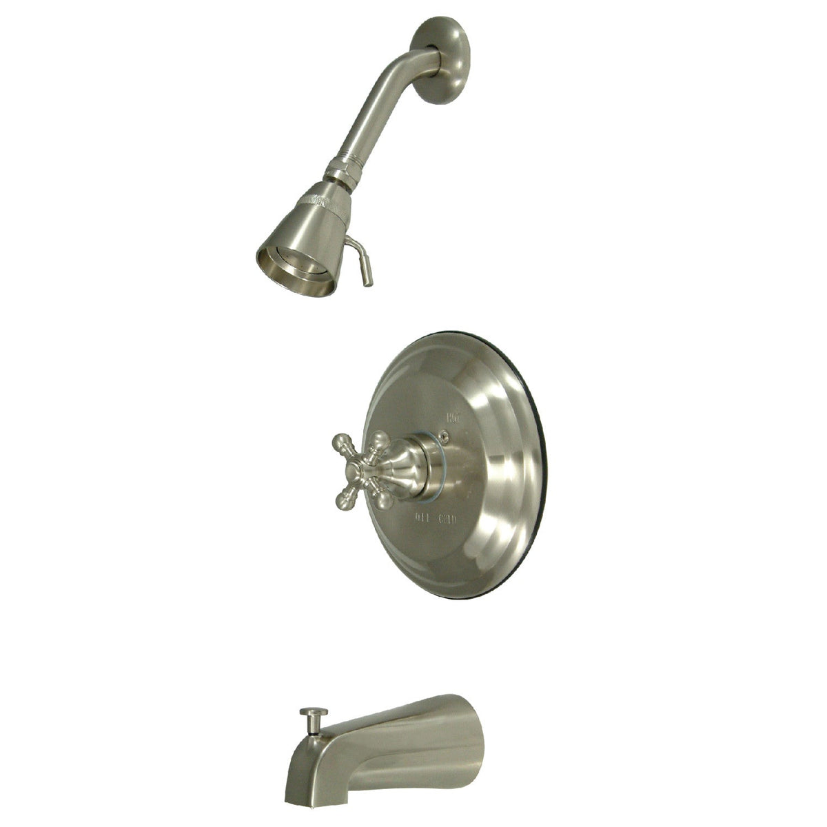 Metropolitan Single-Handle Pressure Balanced Tub and Shower Faucet in Brushed Nickel