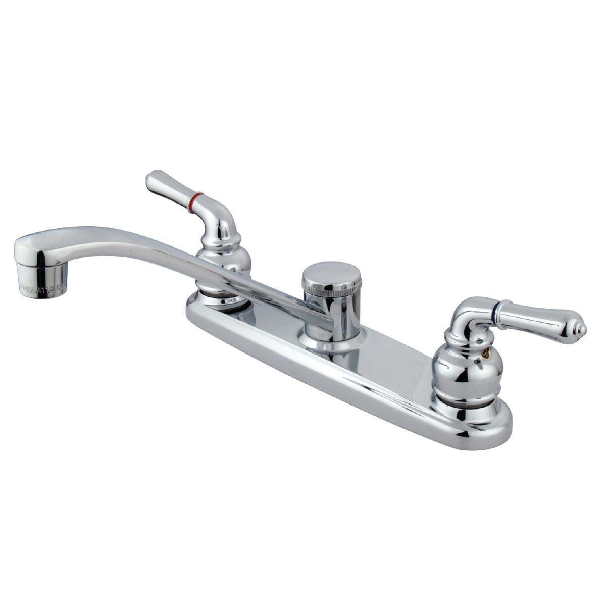 Magellan Double-Handle 8" Centerset Kitchen Faucet in Polished Chrome