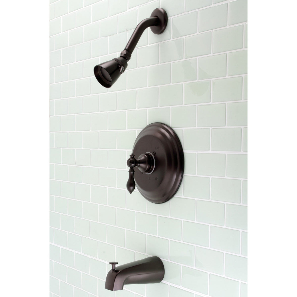 American Classic Single-Handle Pressure Balanced Tub and Shower Faucet in Oil Rubbed Bronze