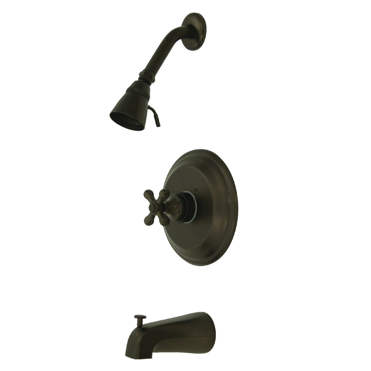 Restoration Single-Handle Pressure Balanced Tub and Shower Faucet in Oil Rubbed Bronze