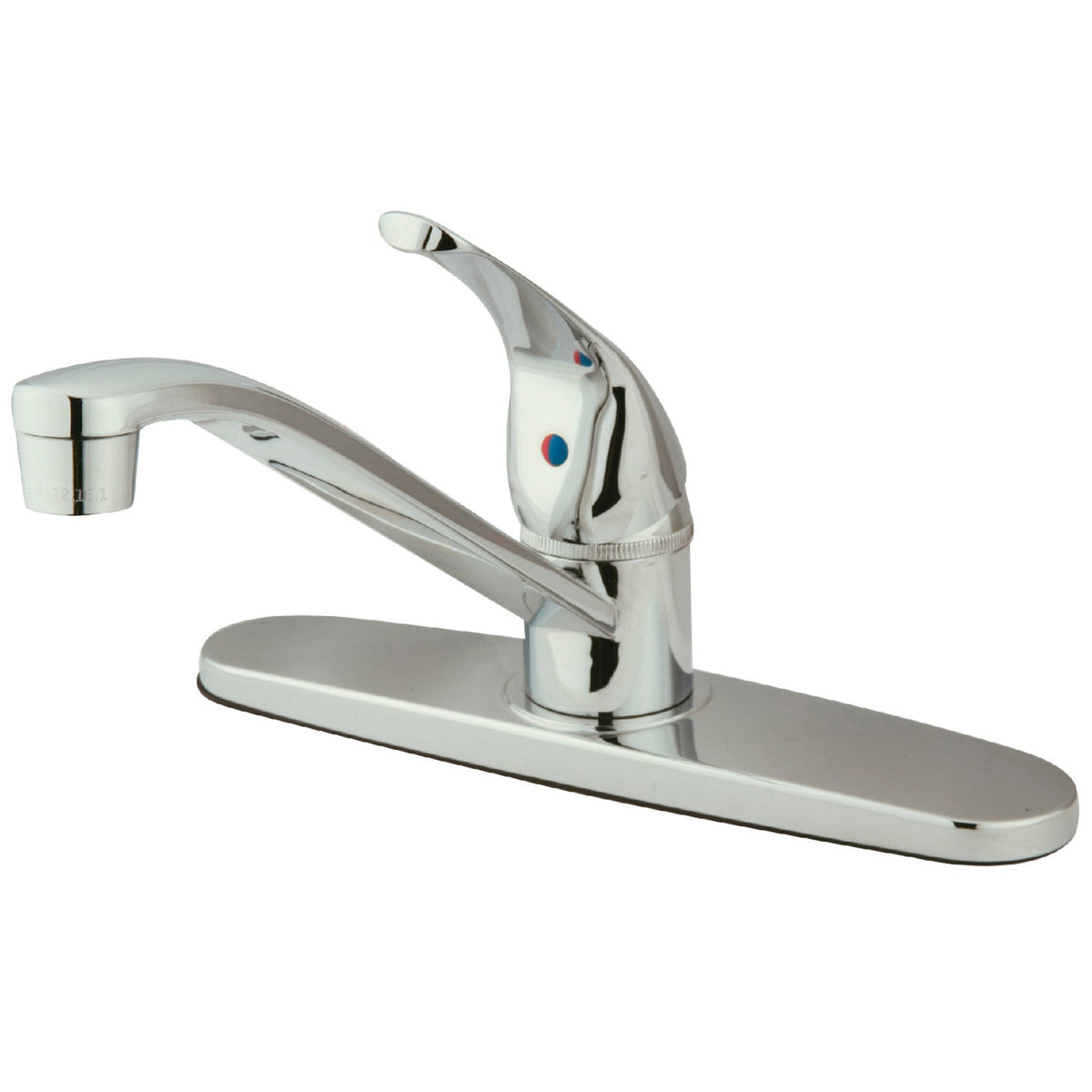 Chatham Single-Handle 8" Centerset Kitchen Faucet in Polished Chrome