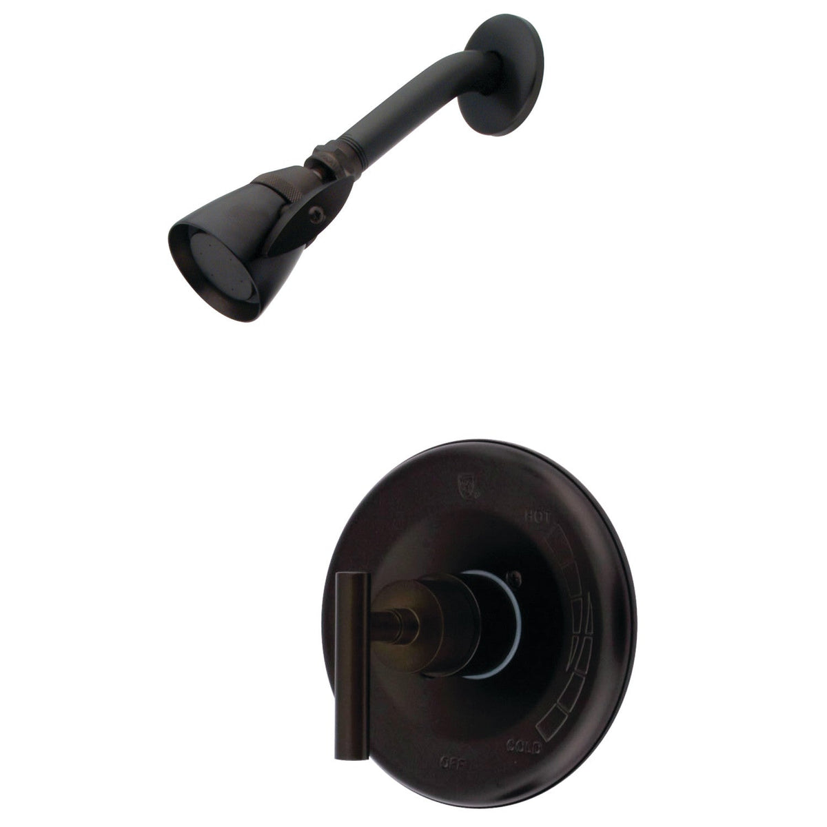 Manhattan Single-Handle Pressure Balanced Shower Faucet in Oil Rubbed Bronze
