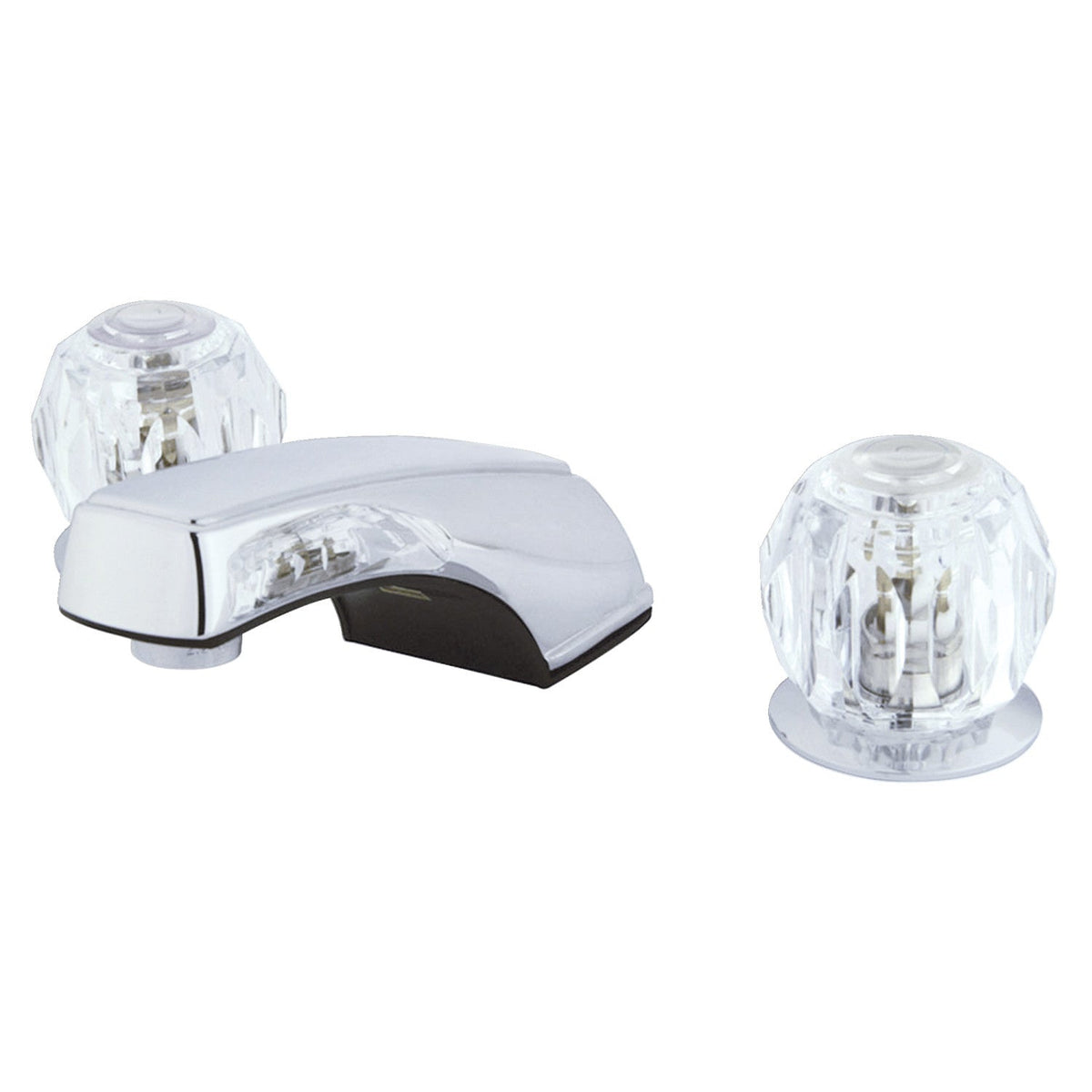 Americana Widespread Bathroom Faucet in Polished Chrome