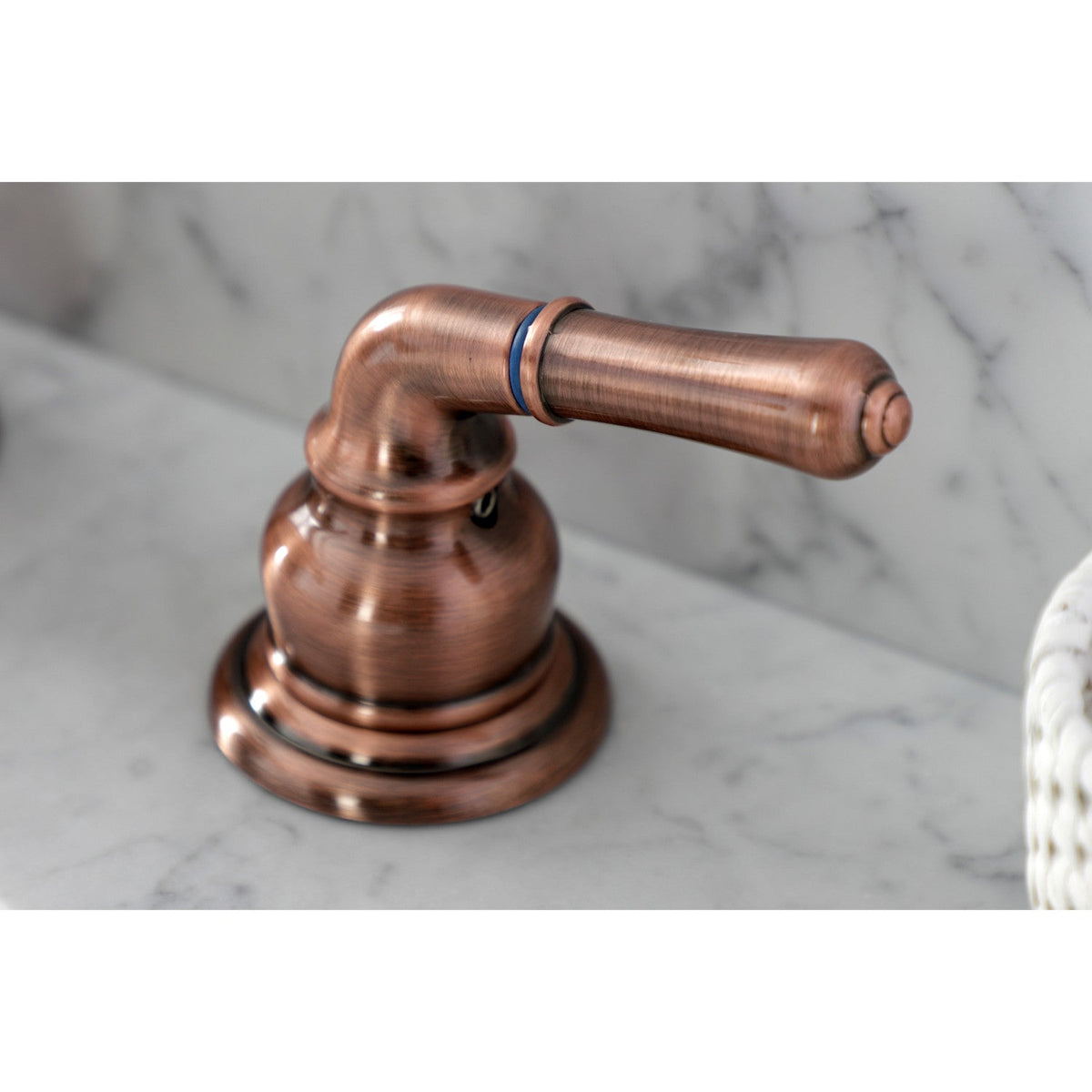 Magellan Widespread Bathroom Faucet with Pop-Up Drain in Antique Copper