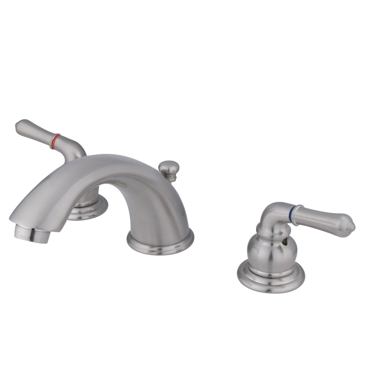 Magellan Widespread Bathroom Faucet with Pop-Up Drain in Brushed Nickel