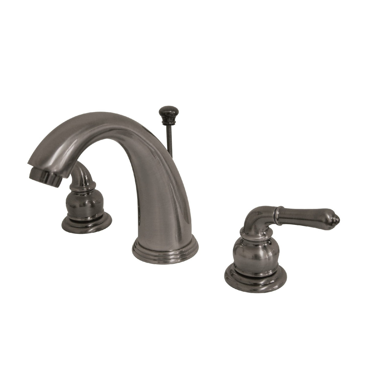 Magellan Widespread Bathroom Faucet with Pop-Up Drain in Black Stainless